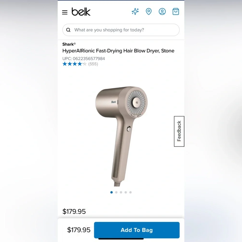 Shark HyperAlRionic Hair Dryer - Picture 8 of 8